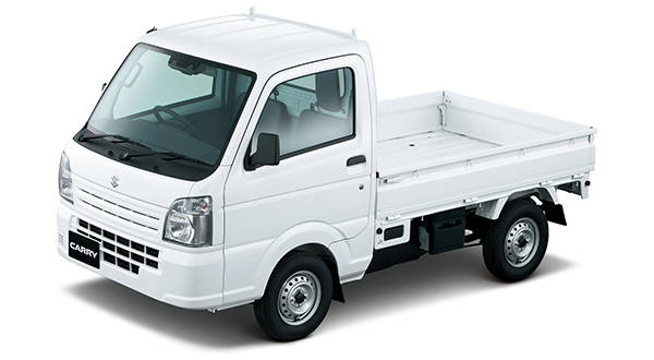 スズキの軽トラック「キャリイ」が、より安全装備を充実されて発売！