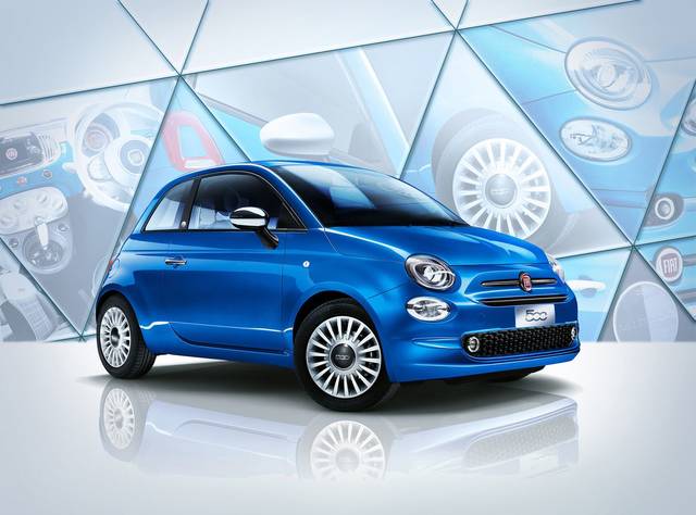 特別なイタリアブルーを身にまとった「Fiat 500 Mirror」登場！